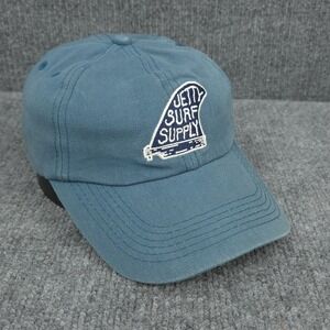 Jetty Surf Shop Hat Cap Strap back Trucker Blue Surfboard Surfer Boogie Men